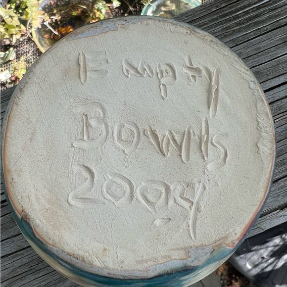 Empty Bowls Pottery Bowl Handmade Preowned - Picture 16 of 16
